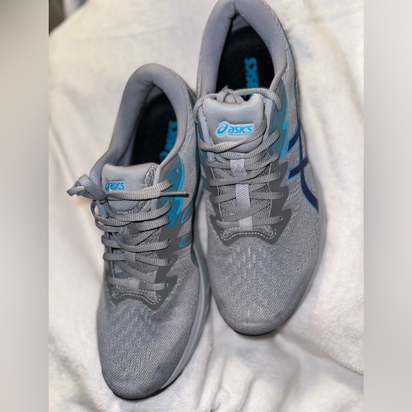 ASICS Men's GT-1000 12 Running Shoes - Piedmont Grey/Indigo Blue - Picture 12 of 16